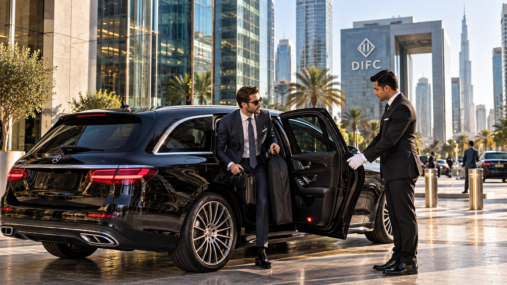 Mercedes Estate Chauffeur
